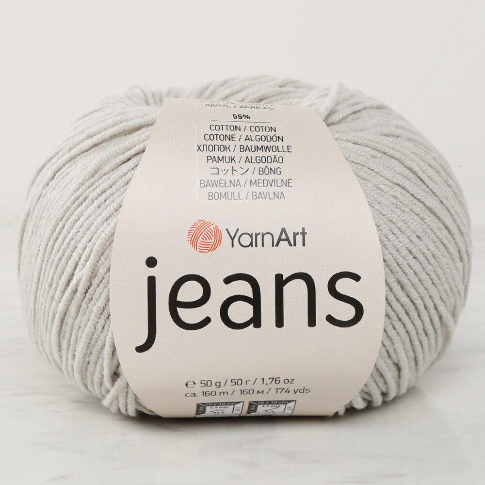 YarnArt Jeans Gri El Örgü İpi - 49